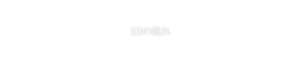 1日の流れ/よくある質問